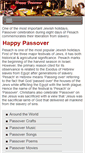 Mobile Screenshot of happypassover.net