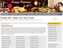Tablet Screenshot of happypassover.net
